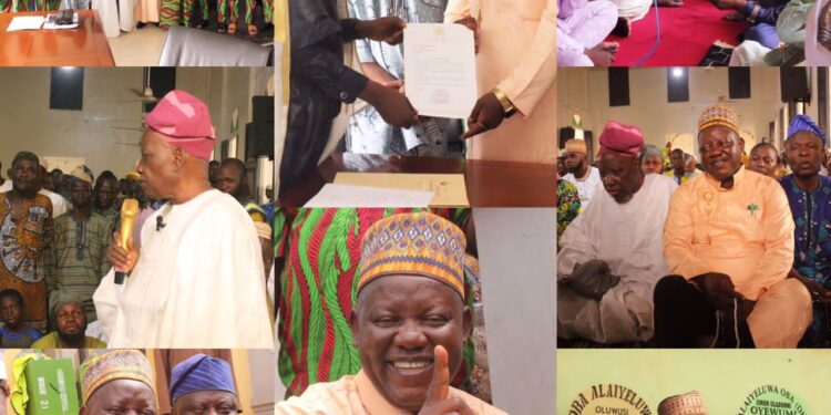 Election Victory: Ogbomoso North LG Chair, Councillors pay Thank-You visit to league of Imams and Alfas in Ogbomoso