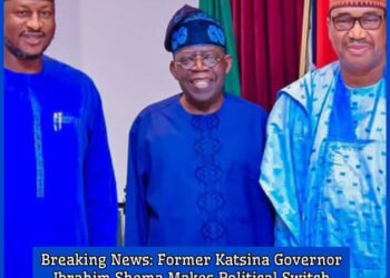 Breaking News: Former Katsina Governor Ibrahim Shema Makes Political Switch, Joins APC After Meeting with Tinubu