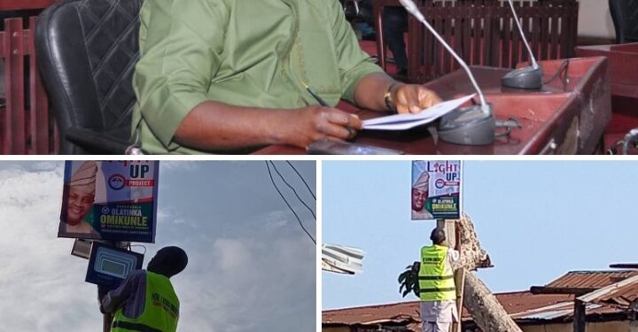 Photos News: Oyo Lawmaker Omikunle Continue Security Measure Against Crime In IBSE II