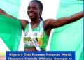 Nigeria’s Tobi Amusan Outpaces World Champion Danielle Williams, Emerges as the New Fastest Woman