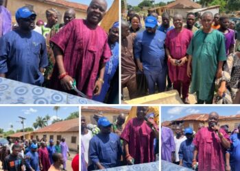 Photos News: You are a blessing to us in Ogbomoso— Isale Afon residents hail Ex-commissioner Afonja over borehole commissioning’