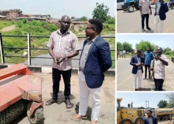Photos News: Oyo Lawmaker, Abiodun Babalola Tour Road Construction Sites In Oke Adu -Ode Aje-Aremo-Orita Aperin Road, Express Satisfaction