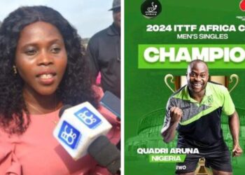 Oyo Sports Commissioner Congratulates Aruna Quadri on ITTF Africa Cup Victory  … applauds Oyo SWAN’s extensive coverage of sports in the state