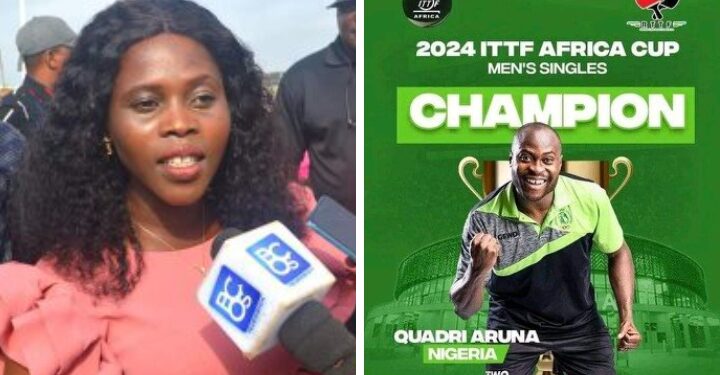 Oyo Sports Commissioner Congratulates Aruna Quadri on ITTF Africa Cup Victory  … applauds Oyo SWAN’s extensive coverage of sports in the state