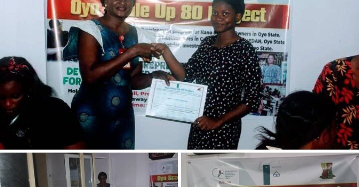 Oyo Govt., SMEDAN train nano business owners
