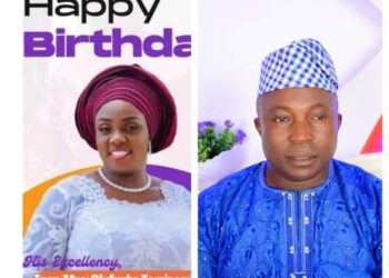 A WOMAN OF VIRTUE @52 GLORY BE TO GOD… Itesiwaju LG BossHon Ojo Monsur Olayemi  Congratulate Oyo First lady.