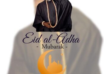 Sallah: Oloye Abiola Iyiola felicitates with all Muslim faithful on this joyous occasion of Eid-ul-Adha, may Allah accept our sacrifices and prayers.