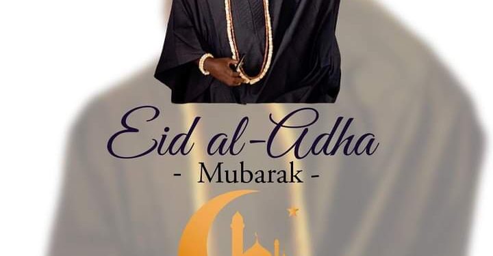 Sallah: Oloye Abiola Iyiola felicitates with all Muslim faithful on this joyous occasion of Eid-ul-Adha, may Allah accept our sacrifices and prayers.