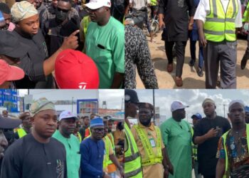 Photos News: Ibadan North Council Boss, Olufade Leads Comprehensive Park Inspections to Combat Traffic Woes in Ibadan North