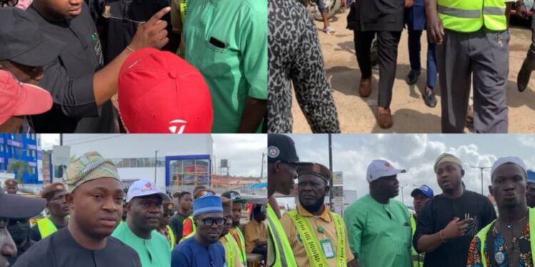 Photos News: Ibadan North Council Boss, Olufade Leads Comprehensive Park Inspections to Combat Traffic Woes in Ibadan North