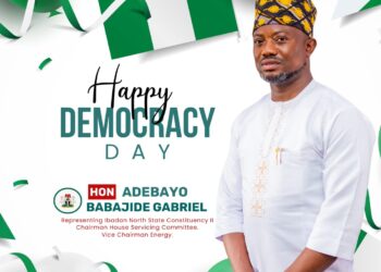 Ibadan North LG Chairman, Olufade Commemorates Democracy Day with a Call for Unity and Progress*