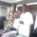 IBADAN NORTHWEST COUNCIL BOSS  PRESENTS LETTER  OF APPOINTMENT  TO POLITICAL  HEAD, SWEARS- IN CHIEF OF STAFF.