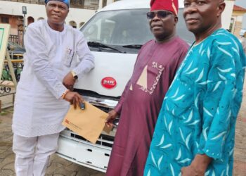 CCII Welcomes New 16-Seater Bus Courtesy of Aare Musulumi, Alhaji Dawud Akinola
