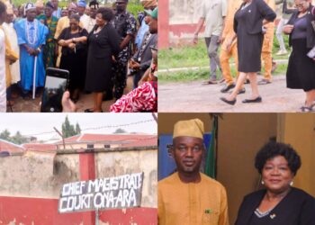 Another Giant strides by Dr Temitope GLORIOUS’: Oyo CJ, Justice Yerima visits Ona-Ara LG, approves High Court, Magistrate