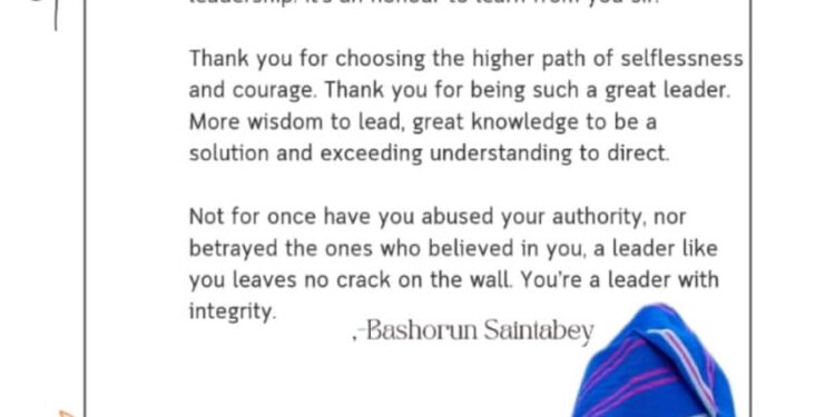 Birthday: You’re A Man Of Positive Reinforcement and Influence! Bashorun Saintabey Celebrates SUBEB Boss