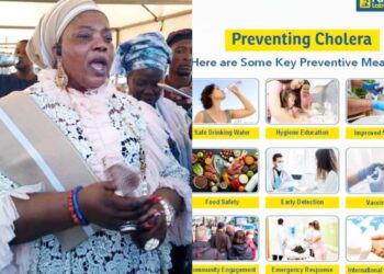 Cholera: Princess Folashade Urges Oyo Market Traders To Imbibe Good Sanitation And Hygiene Practices*