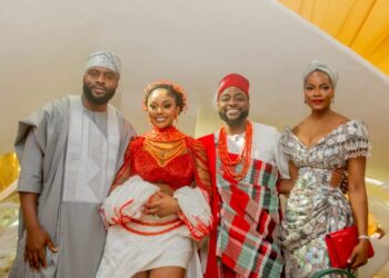 Oyo Speaker, Ogundoyin Joins Dignitaries at Davido, Chioma’s Wedding in Lagos