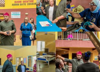 Photos: Ibadan North LG Chairman, Olufade Commences Primary Health Care Center Inspections Amidst Cholera Outbreak