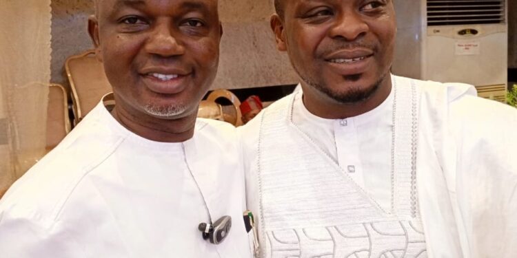 Ona Ara LG Chairman, Dr. Temitope GLORIOUS Felicitates with Ido LG Boss, Hon. Sheriff Adeojo on Birthday and Wedding Anniversary