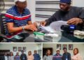 Photos News: Oyo NYSC Coordinator, Odoba Abel, Pays a Courtesy Visit to Youth Agency Chairman Adebowale, Sues for Adequate Partnership