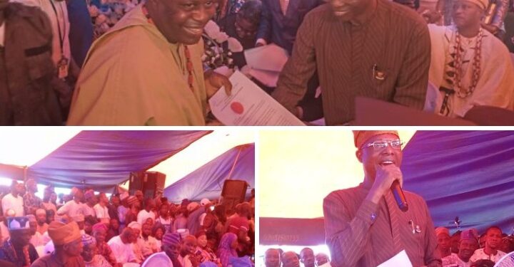 Makinde Presents Instrument of Office To Newly Elevated Chiefs In Oyo, Says “I Have No Elect Candidate for Alaafin Stool”