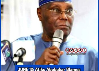 JUNE 12: Atiku Abubakar Blames APC for Nigeria’s Hardship