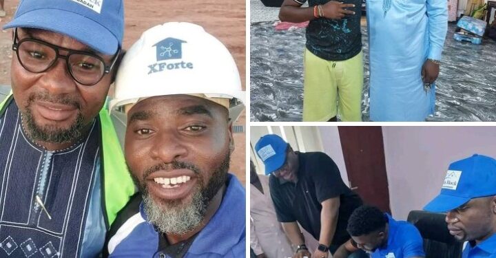 Photos News: Otunba Yomi Ojo and friends visits Ibrahim Chatta film village in anticipation of appointing Ibrahim Chatta as brand ambassador.