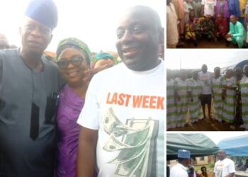 Joyous Sallah: Ex-Commissioner Ajeiya, Malam Yusuf, Ido Leaders,  Chairmen, Councillors Grace Oyo Lawmaker Mabaje’s Celebration