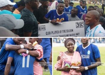 Makinde Encourages 3SC, Presents Cheque to Best Player Adelowo   …As Shooting Stars Ends season Fourth on log with 62 points from 38 matches