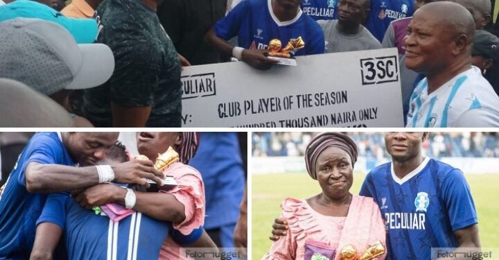 Makinde Encourages 3SC, Presents Cheque to Best Player Adelowo   …As Shooting Stars Ends season Fourth on log with 62 points from 38 matches