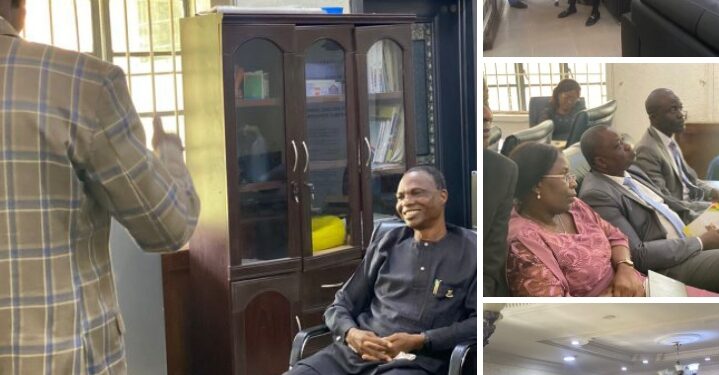 Just In: Olayiwola resumes at Ministry of Establishment and Training.