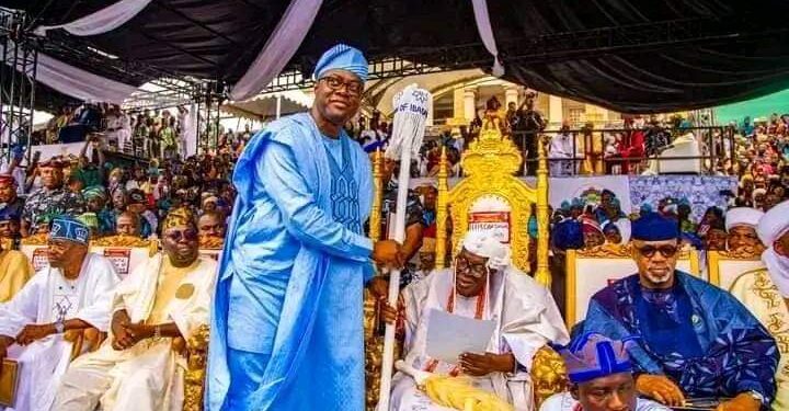 Ibadanland Council Chairmen Fete Oba Olakunlehin On Coronation, Acknowledge Makinde Love For Tradition
