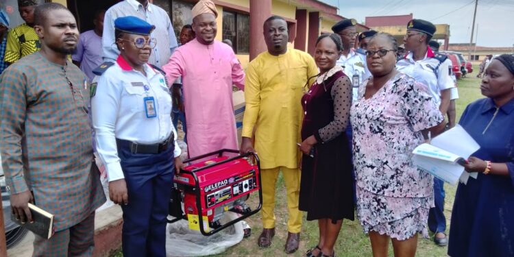 Ido council boss distributes power generators, air conditioners to security operatives*