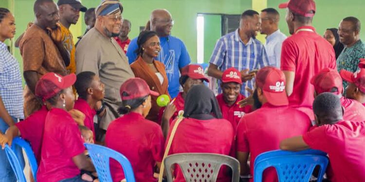 Day 2: Ogbomoso South Local Government Chairman, OOT Visits Participants, Commends Governor Seyi Makinde for Empowering Youth