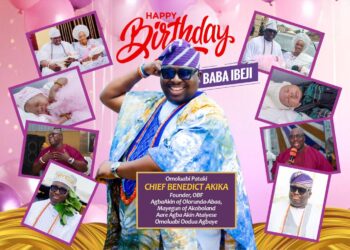 Birthday: Hon. Folajimi Oyekunle (DoN) Hails Chief Benedict Akika’s Selfless Service to Omititun Administration and Beyond