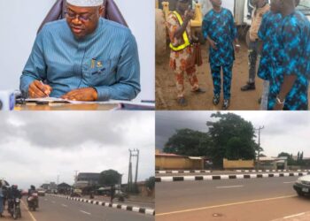 Ona Ara LG Chair, Dr GLORIOUS Inspects Ariyo Bridge Filling, Lauds Governor Makinde for Completing First Phase of Olorunsogo-Dagbolu Road Project