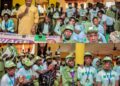 PHOTOS: Olufade Receives Ibadan North LG Batch B Stream 1 NYSC Corps Members from Camp