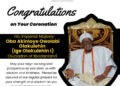 CLIC Initiative Felicitates the 43rd Olubadan of Ibadanland on his Ascension to the Throne