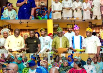 PHOTOS: Ibadan North Council Chairman, Olufade Swears In New Supervisory Councilors And Special Assistants