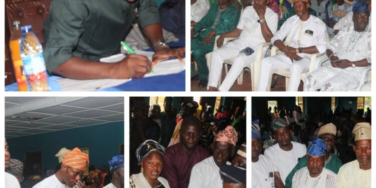 Lagelu Chairman, Hon. Kamorudeen Swears in Supervisory Councilors, SAs- Charges on Good Governance