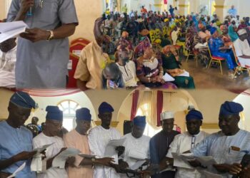 Jubilation and Fanfare as Akande Swears in CoS, Supervisory Councillors and Special Assistants in Ibadan South West Local Government