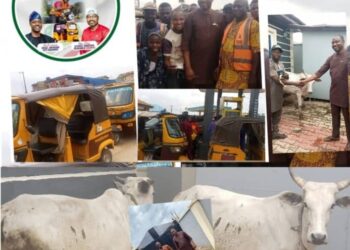OTOPE Fulfills Promises, Supports Maruwa Riders with Fuel Palliative,  Gifted Cows to OYO NANS and Arode Concept