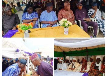 Commissioner For LG, Ademola ‘Ijaya’ Leads Makinde’s Delegation To Late Oba Lateef Adebimpe’s Odinjo Palace