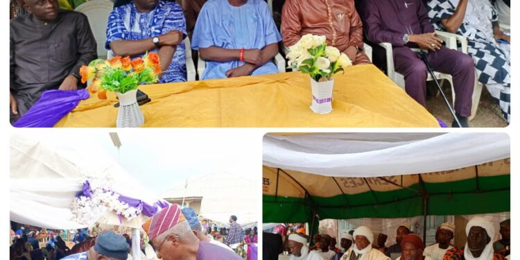 Commissioner For LG, Ademola ‘Ijaya’ Leads Makinde’s Delegation To Late Oba Lateef Adebimpe’s Odinjo Palace