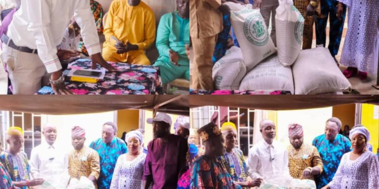 Ona Ara LG Chair, Dr. GLORIOUS, Flags Off Distribution of FG Palliatives to Vulnerable Residents