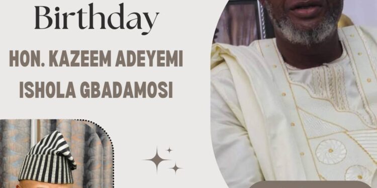 Birthday Celebration: Birthday to our erstwhile local government chairman.-Hon. Olayinka Segelu felicitates with Hon. Kazeem Gbadamosi