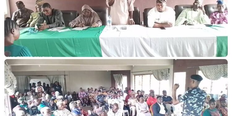 Oluyole LG Hosts Security Stakeholders Ahead of Planned Protest As Olajunji Harps On Non Violence Procession