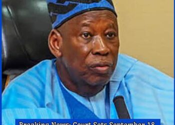 Breaking News: APC Leadership Crisis: Court Sets September 18 for Judgment on Ganduje’s Removal