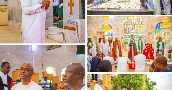 Photos News: Makinde, Family Pay Tribute To Late Father, Pa Olatubosun