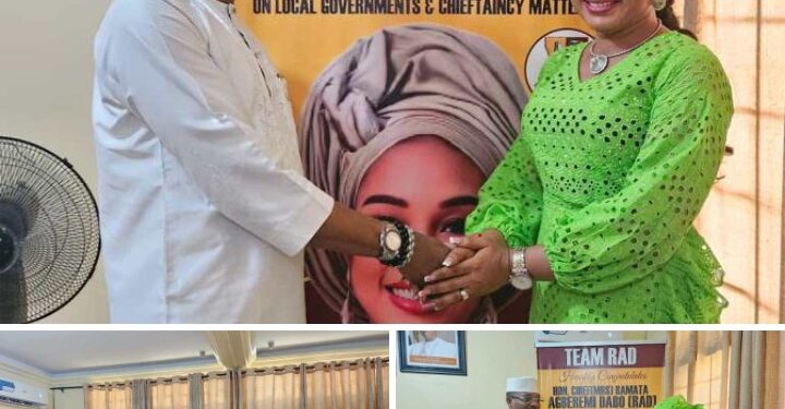 Photos News: Shina Peller visits makinde’s Aide Ramata, commends Makinde on women inclusion